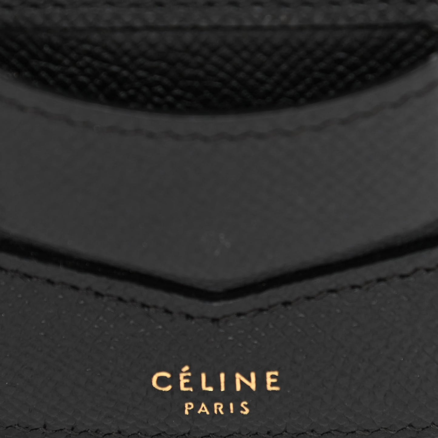 Grained Calfskin Small Trotteur Black