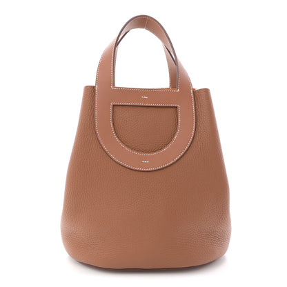 Hermes Taurillon Clemence Swift In-The-Loop 23 Bag Gold 1 of 19
