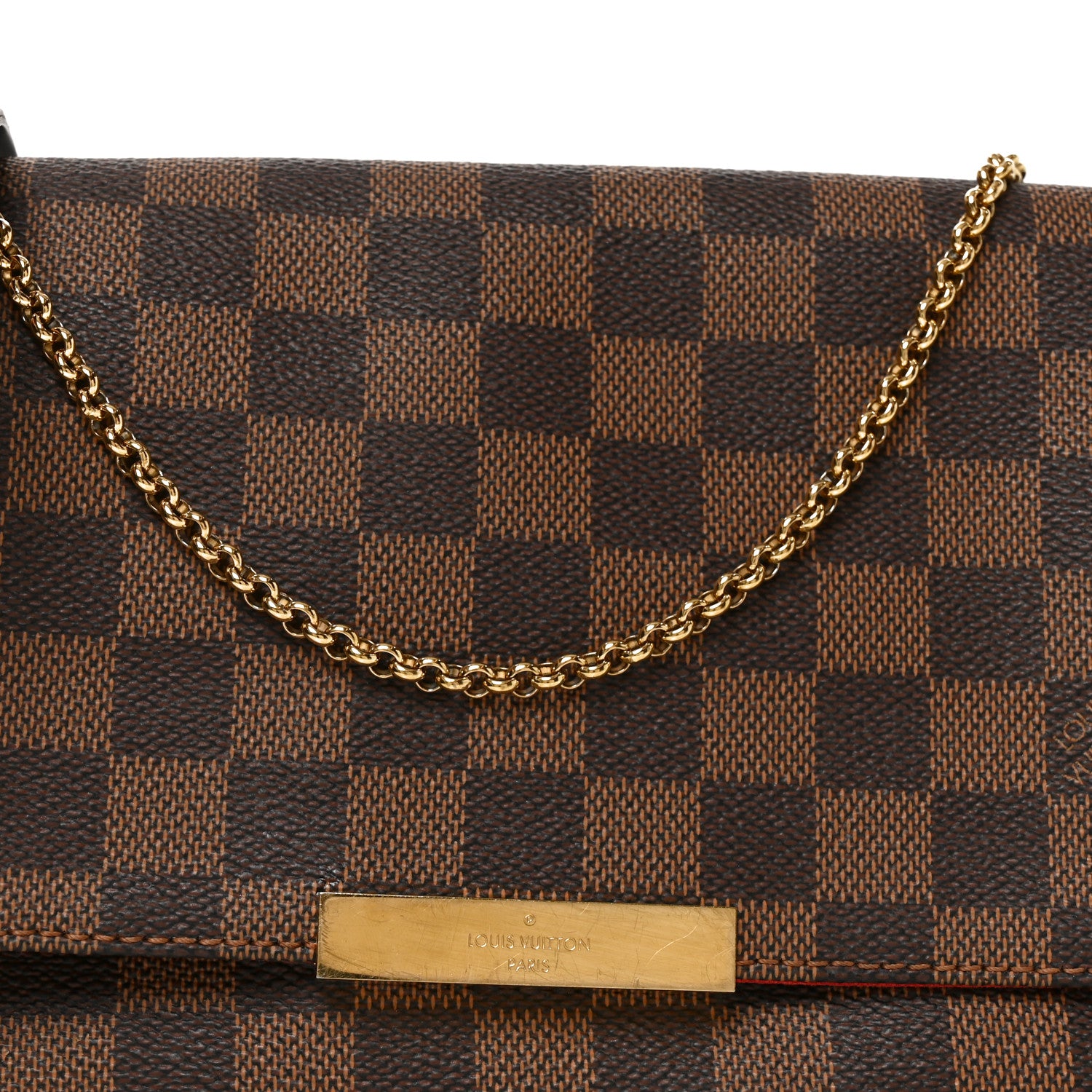 Louis Vuitton Damier Ebene Favorite MM 7 of 10