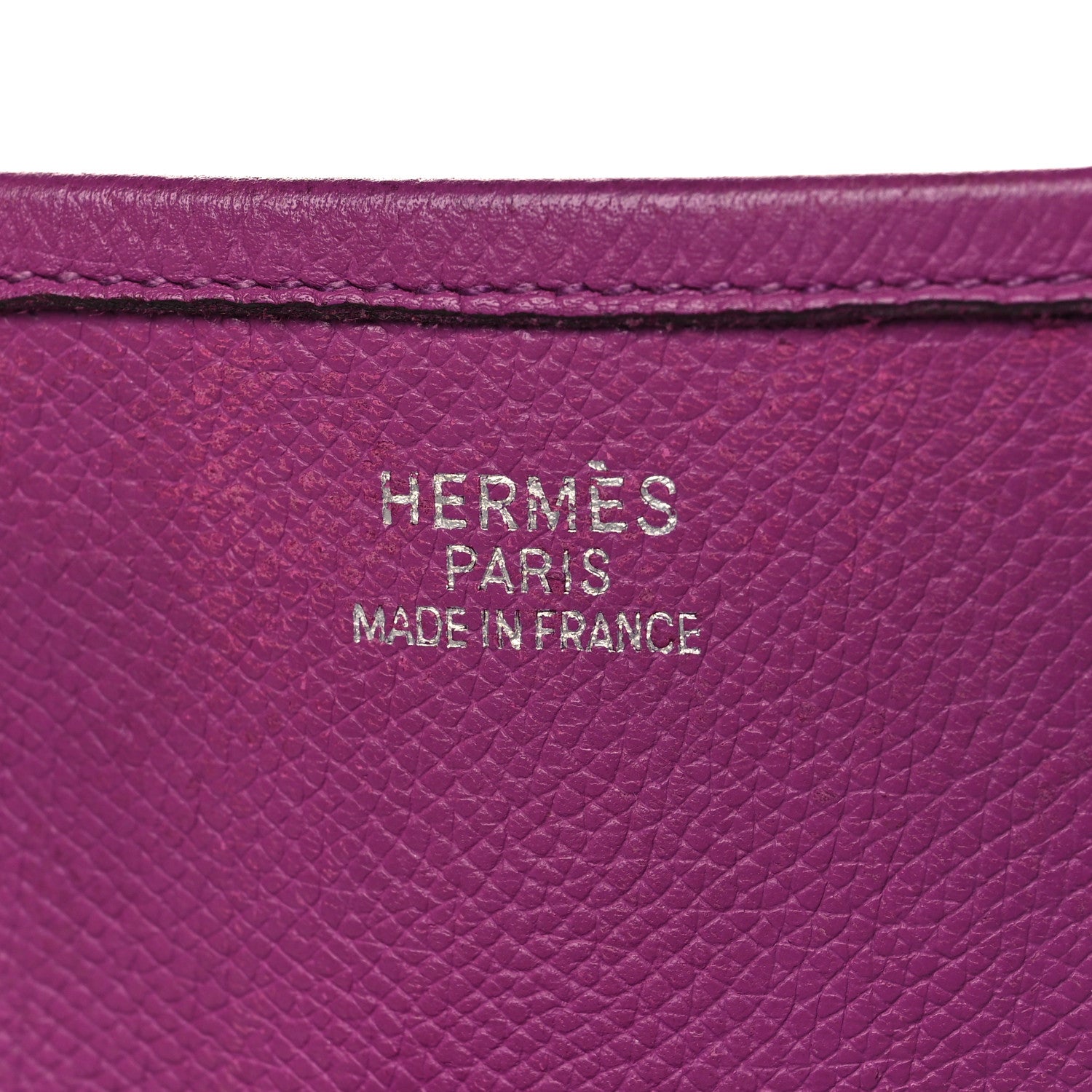 Hermes Epsom Evelyne II GM Cyclamen 5 of 13