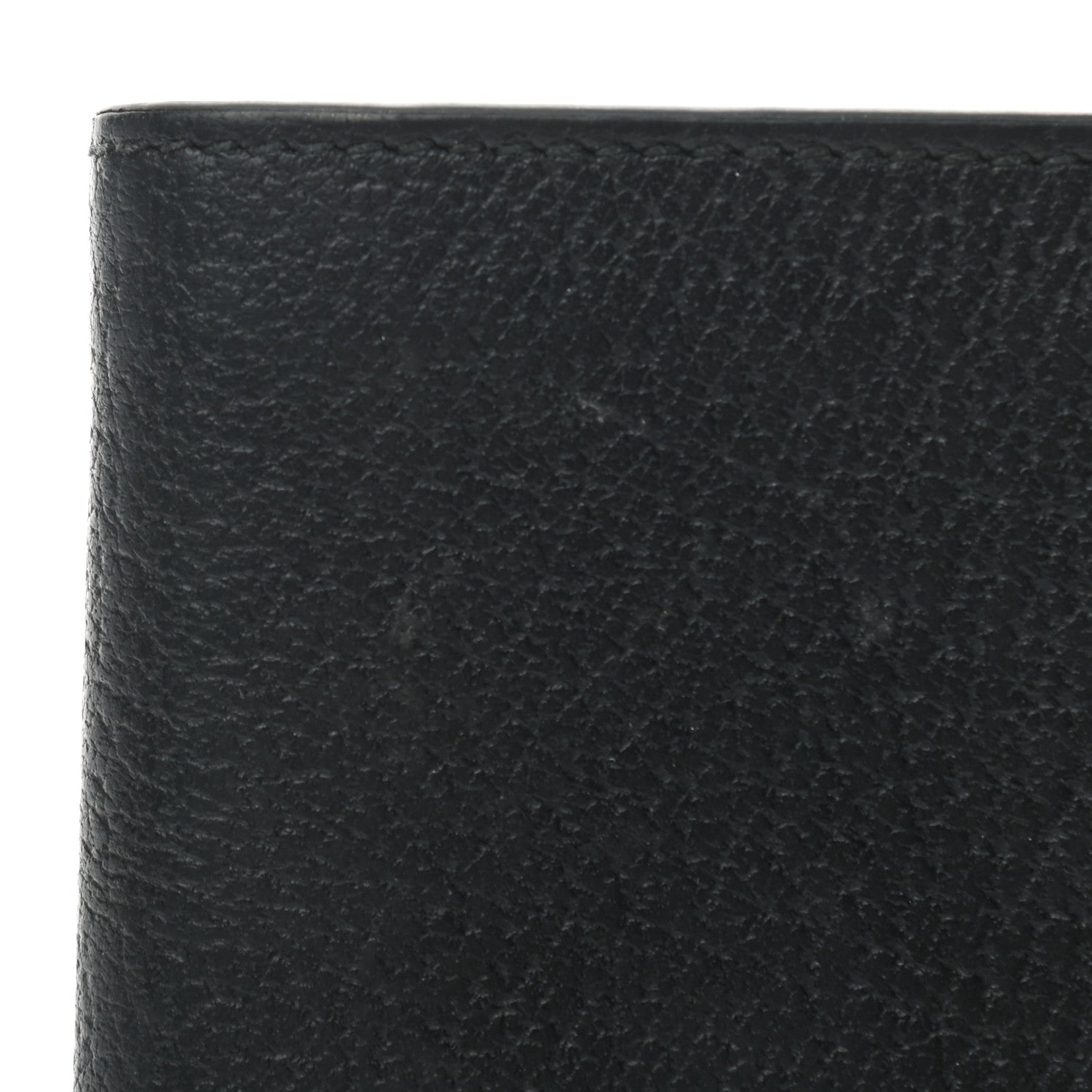 Gucci Calfskin Boar Effect GG Marmont Bi-Fold Wallet Black 8 of 8