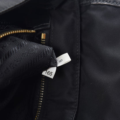 Prada Nylon Tessuto Saffiano Crossbody Black 7 of 13