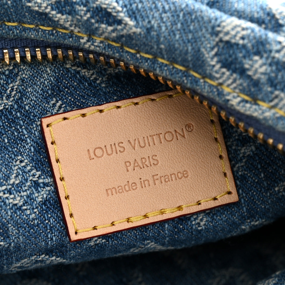 Monogram Denim Pochette Valley Blue