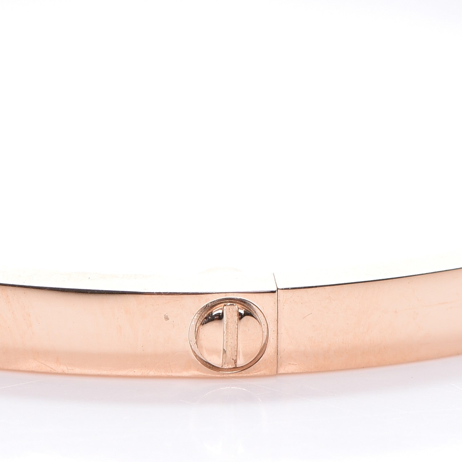 Cartier 18K Pink Gold Small LOVE Bracelet 17 5 of 7