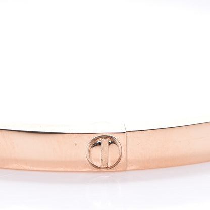 Cartier 18K Pink Gold Small LOVE Bracelet 17 5 of 7