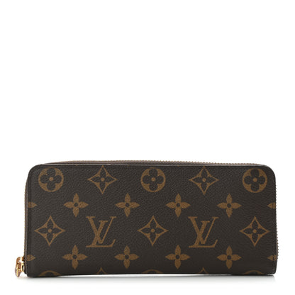 Louis Vuitton Monogram Clemence Wallet Rose Ballerine 1 of 10