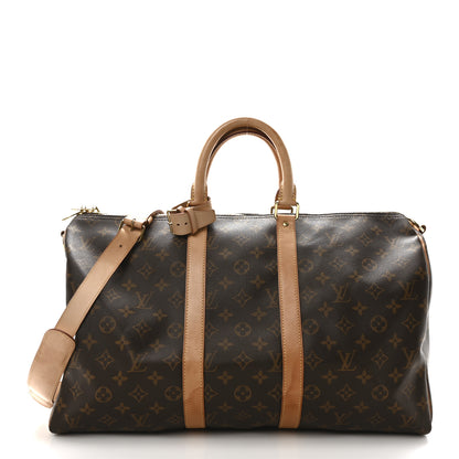 Louis Vuitton Monogram Keepall Bandouliere 45 1 of 9
