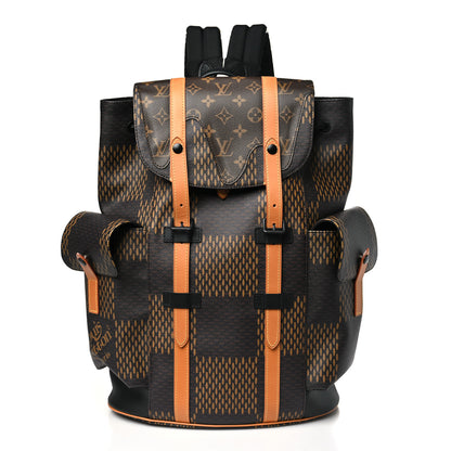 Louis Vuitton X NIGO Giant Damier Ebene Monogram Christopher PM Backpack 1 of 9