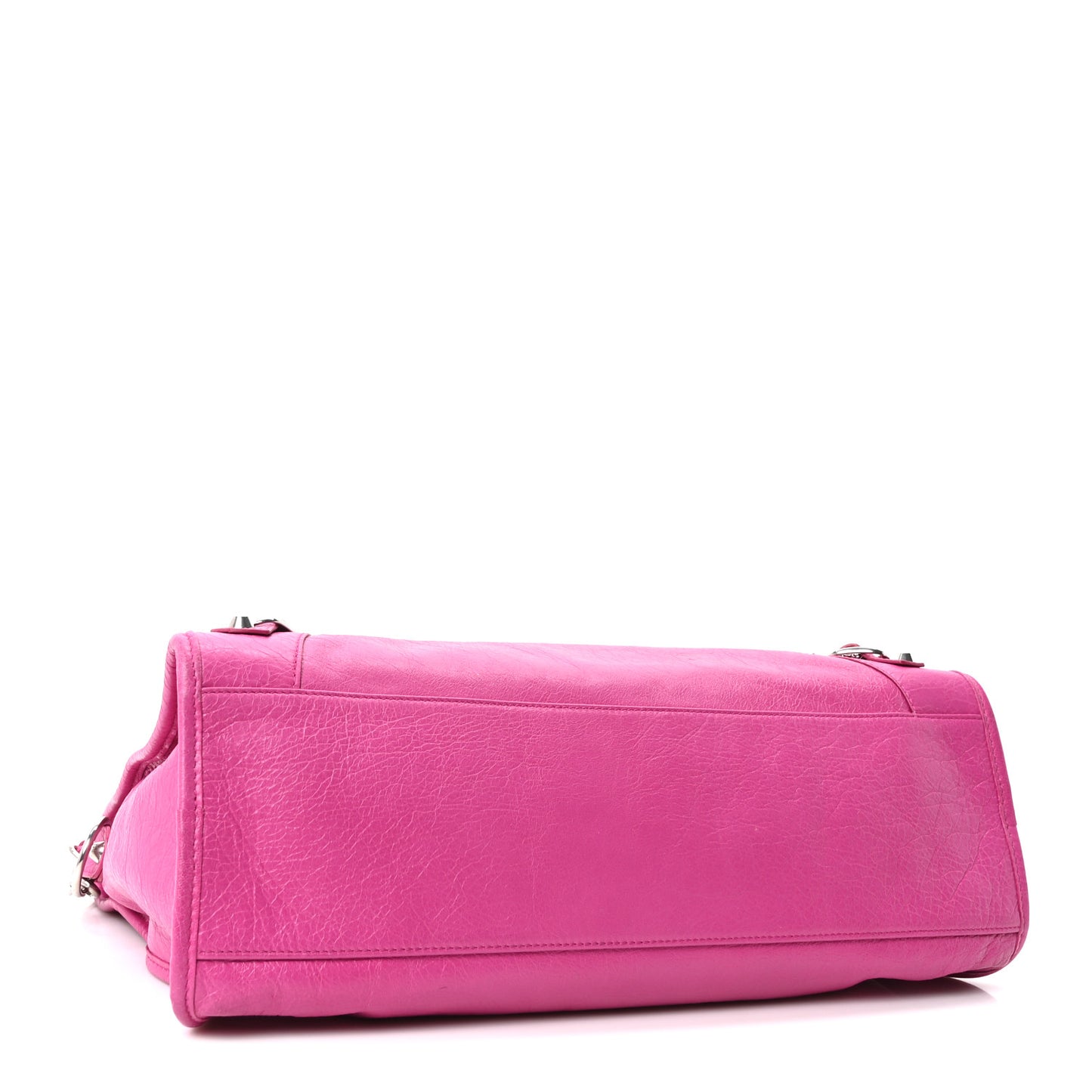 Agneau Classic Hardware Medium Le City Rose Magenta