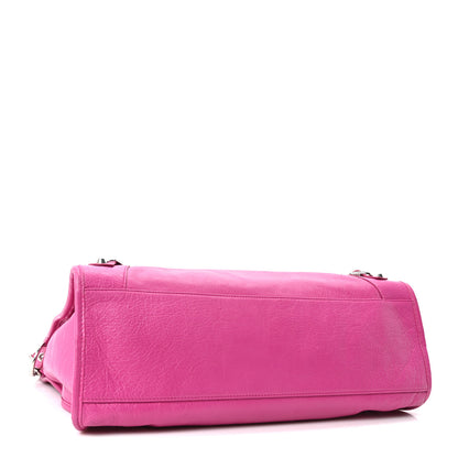 Balenciaga Agneau Classic Hardware Medium Le City Rose Magenta 3 of 9