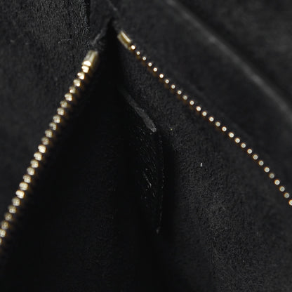 Celine Soft Grained Calfskin Sangle Bucket Bag Black 7 of 8