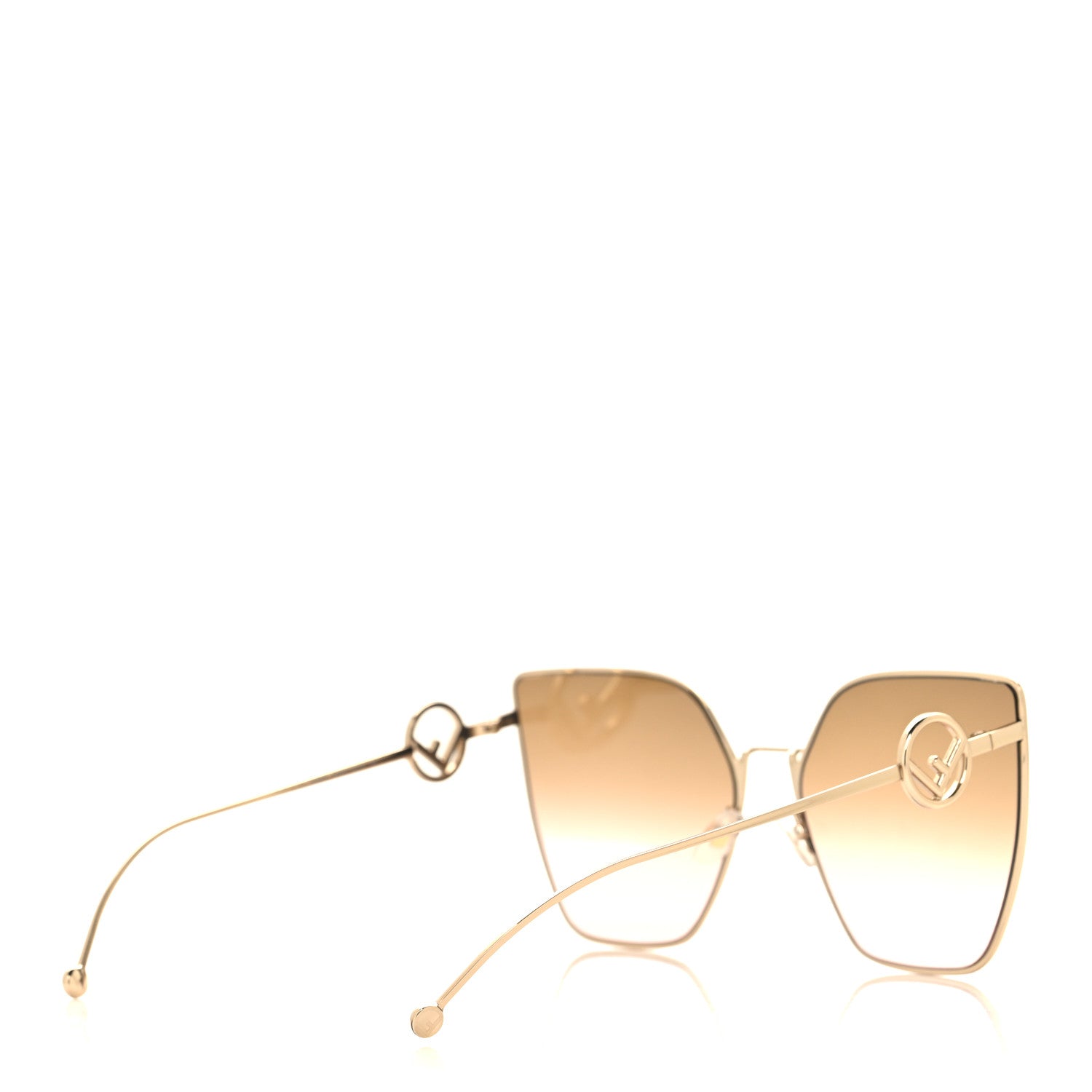 Fendi Metal F is Fendi Sunglasses FF 0323/S Gold 4 of 7