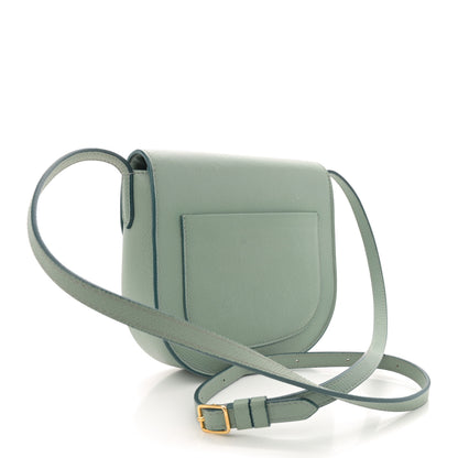 Celine Baby Grained Calfskin Small Trotteur  Jade 2 of 13