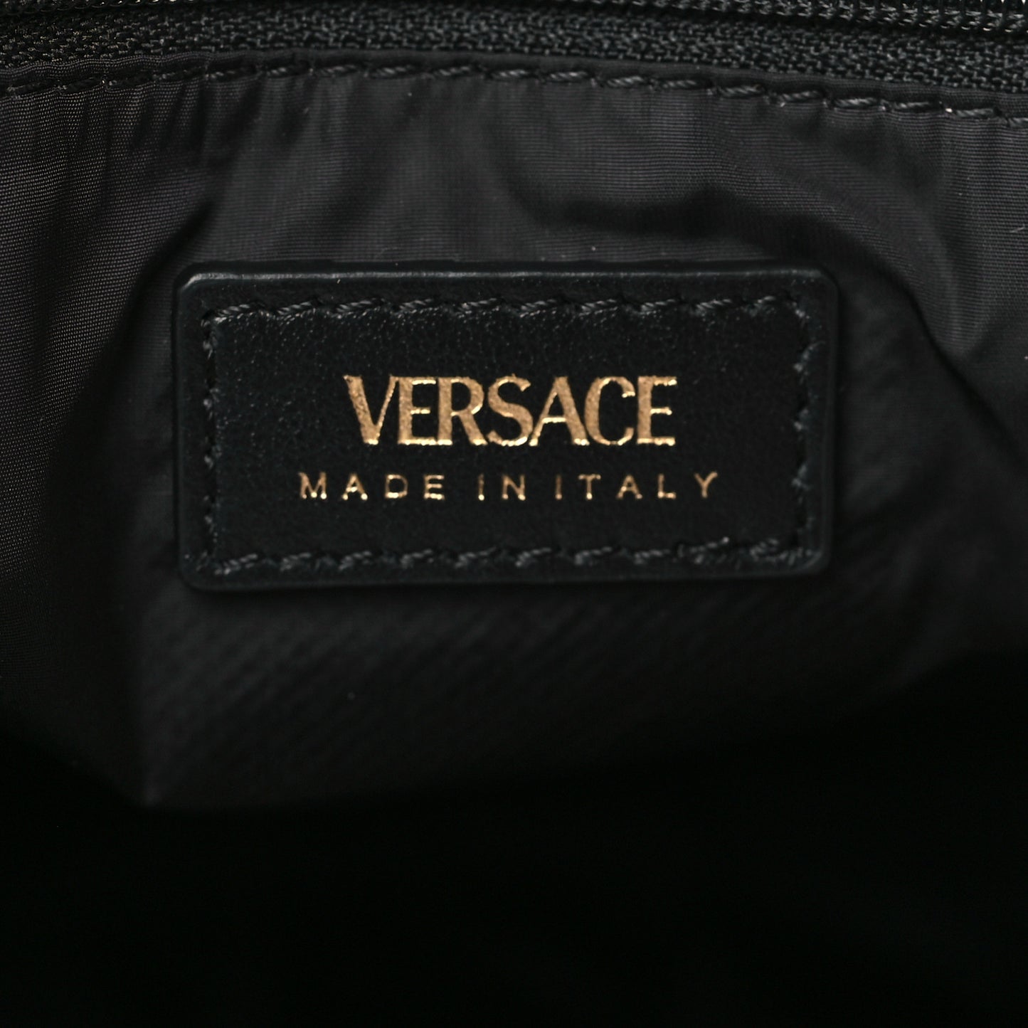 Nylon Medusa Tote Black