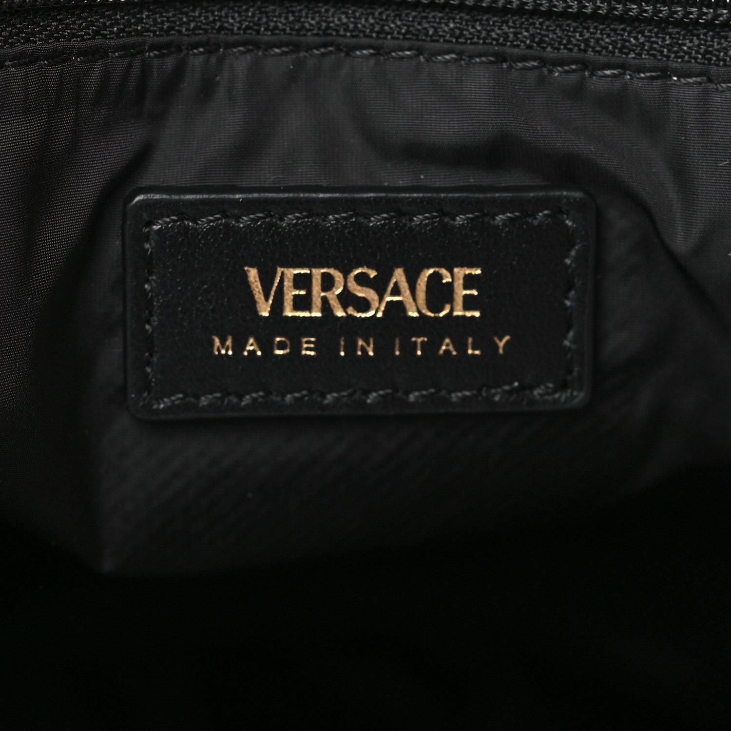 Versace Nylon Medusa Tote Black 5 of 7