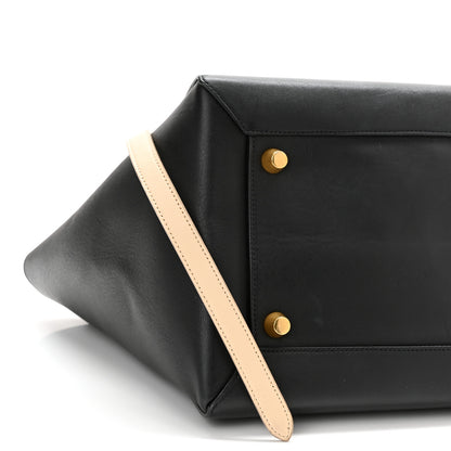 Celine Smooth Calfskin Small Bi-Color Belt Bag Black Cream 8 of 14
