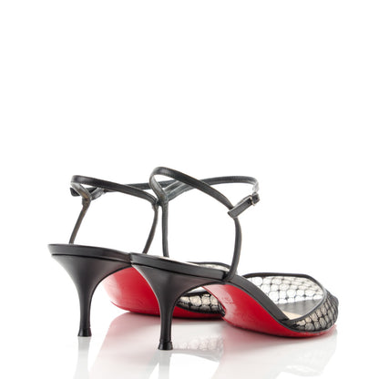 Christian Louboutin Lace Nappa Riverina 55 Pumps 37.5 Black 4 of 8