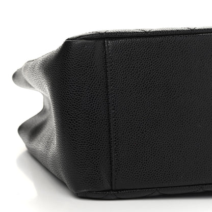 Chanel Caviar Quilted Grand Shopping Tote GST Black 9 of 10