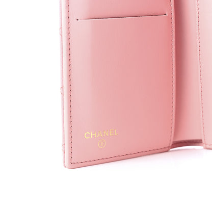 Chanel Caviar Quilted Medium Flap Wallet Pink 6 of 12