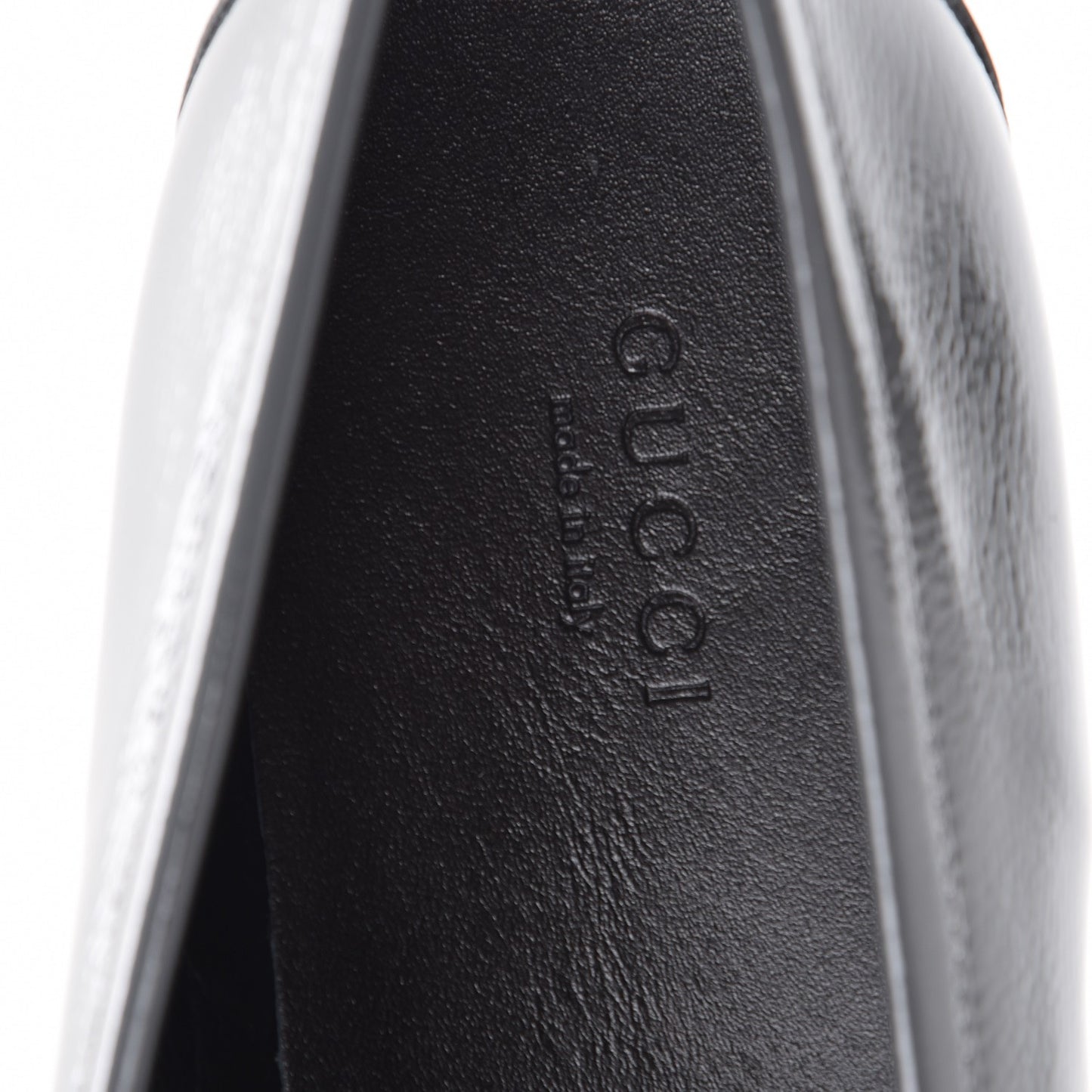 Naplack Patent Horsebit Banks Loafers 40 Melange Platinum