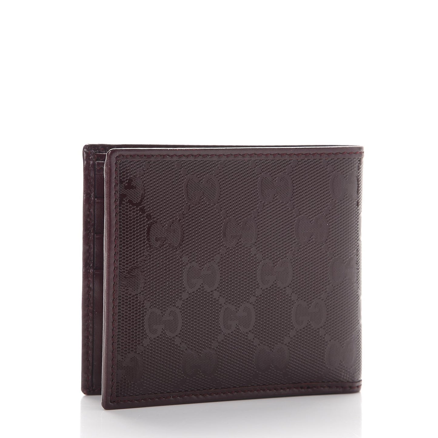Imprime Monogram Bi-Fold Wallet Bordeaux