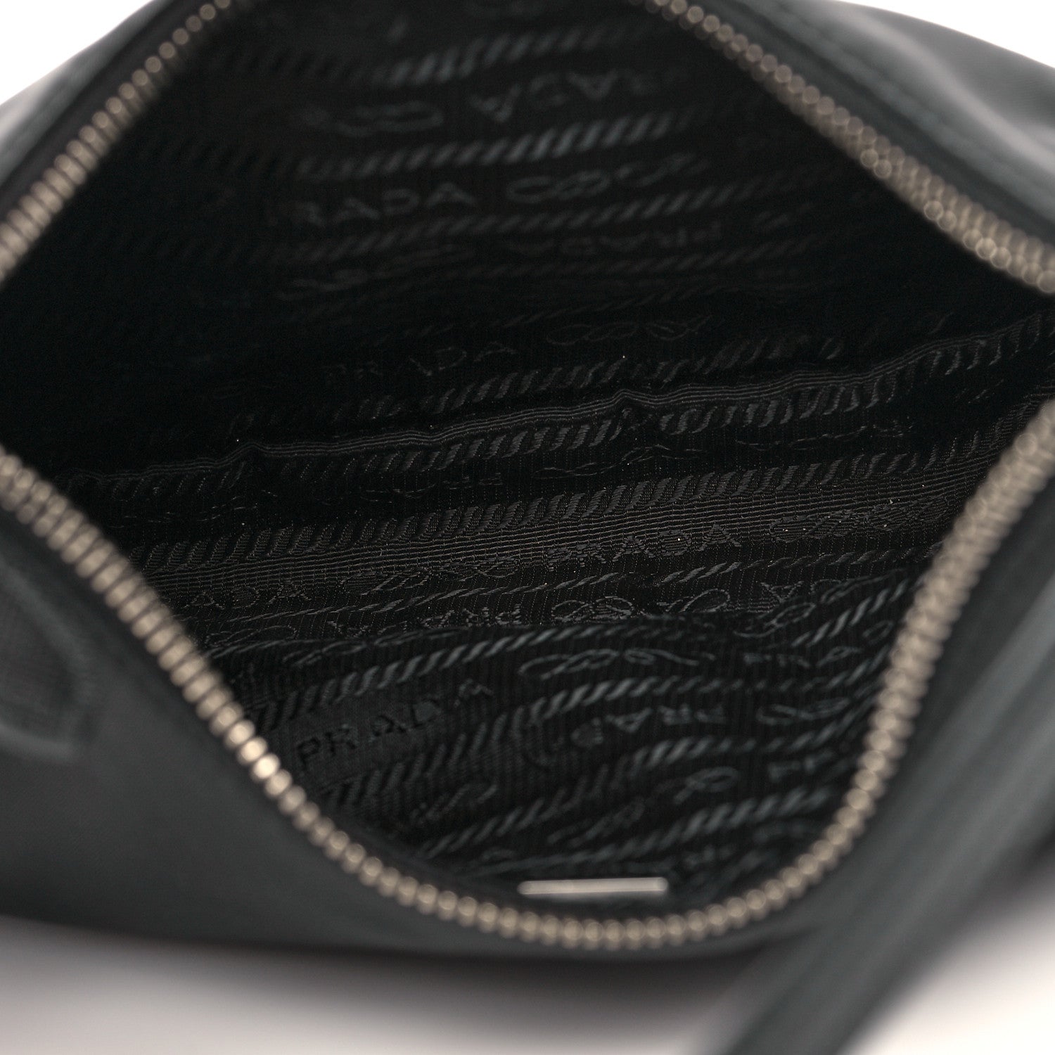 Prada Tessuto Nylon Saffiano Mini Re-Edition 2005 Bag Black 5 of 11