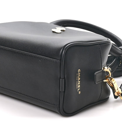 Chanel Calfskin Small Perfect Bowling Bag Black 9 of 11