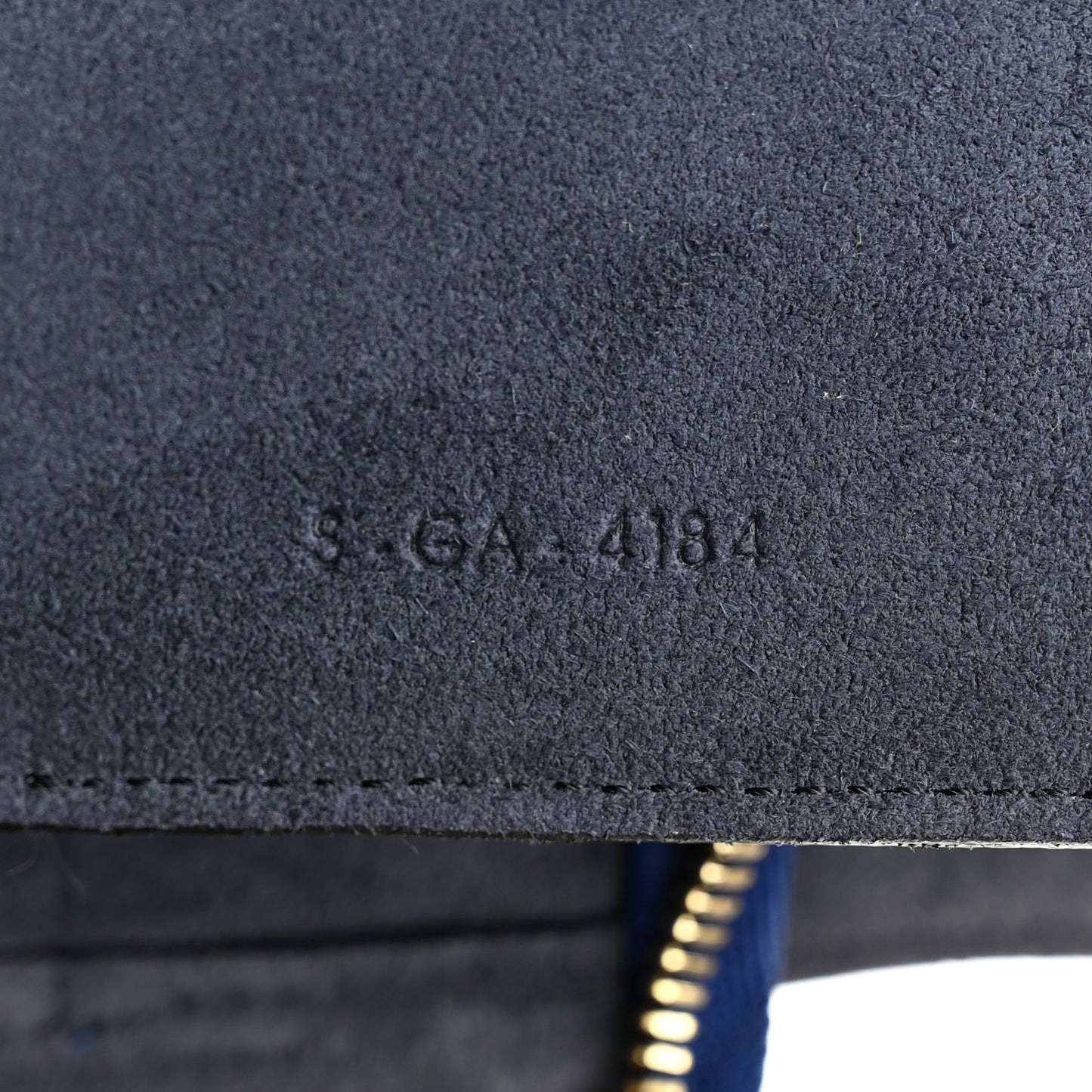Grained Calfskin Mini Belt Bag Indigo