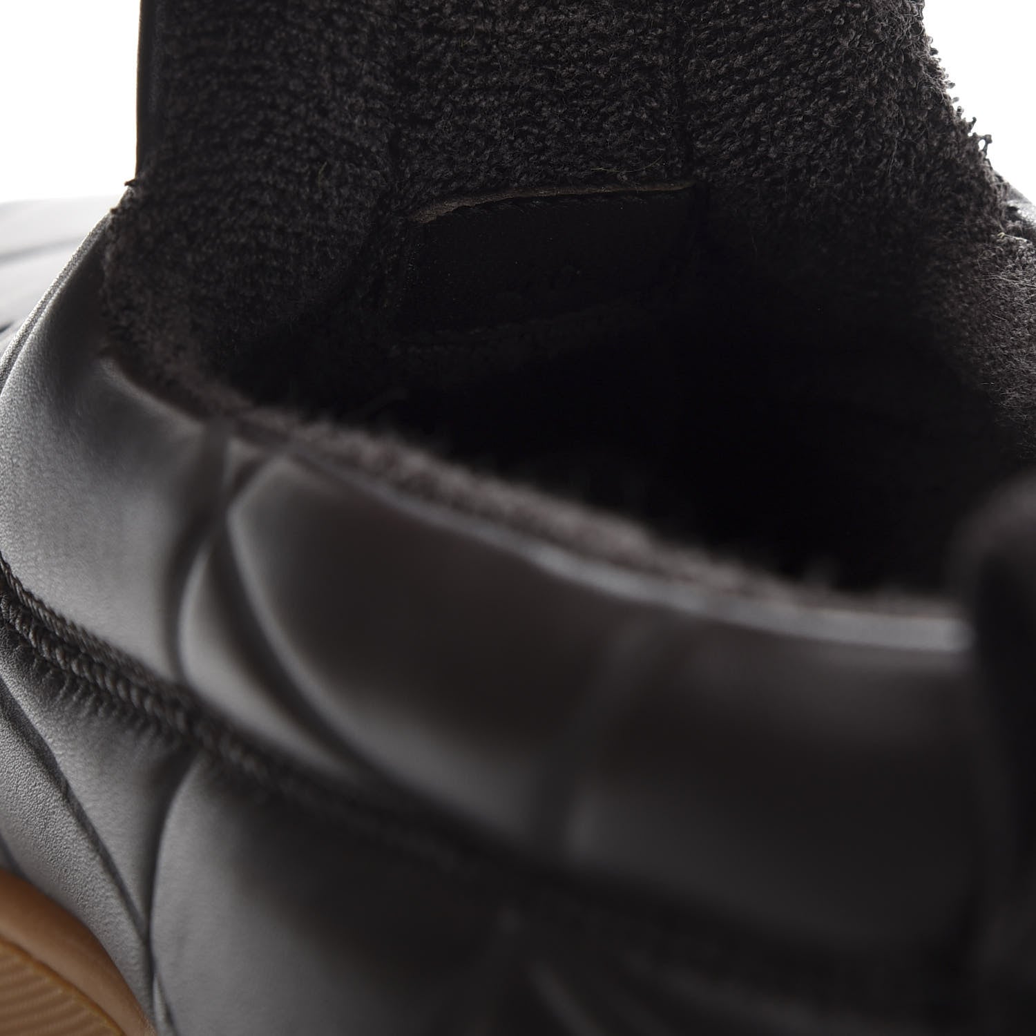 Bottega Veneta Lambskin Embossed Quilted Mens The Quilt Slip On Sneakers 40 Brown Rubber Band 8 of 8