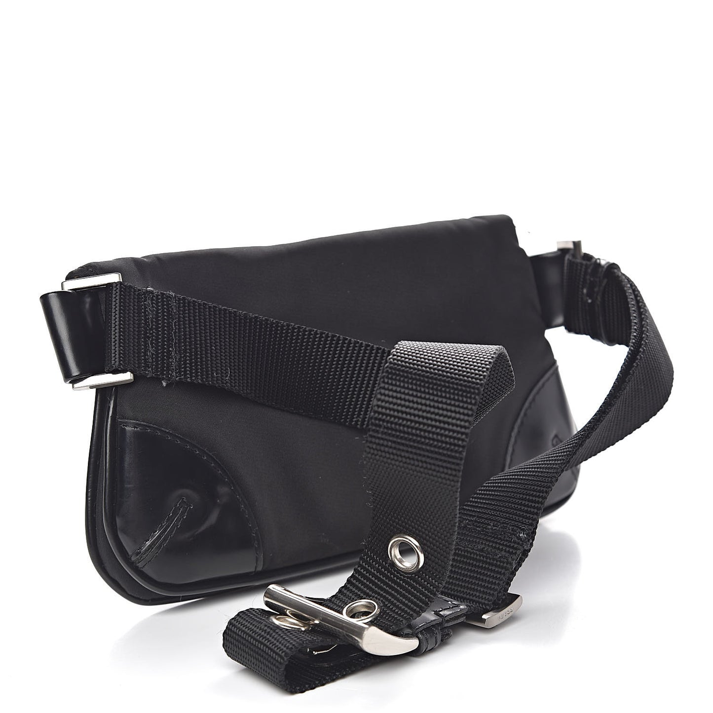 Tessuto Nylon Belt Bag Black