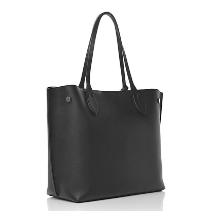 Louis Vuitton Calfskin Lockme Go Tote Black 3 of 12