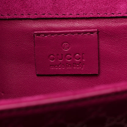Gucci Patent Microguccissima Small Broadway Clutch Peonia Flower 6 of 8