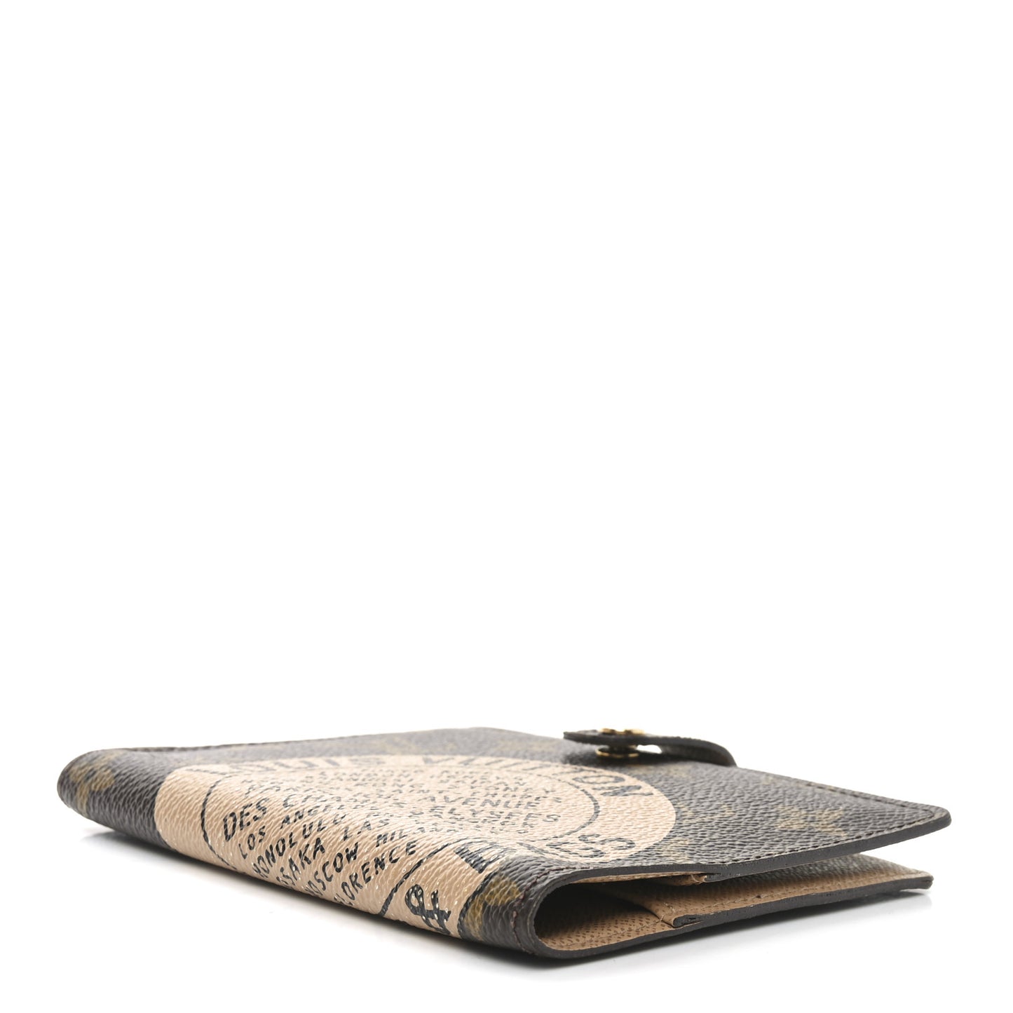 Monogram Complice Trunks and Bags Small Ring Agenda Cover Beige
