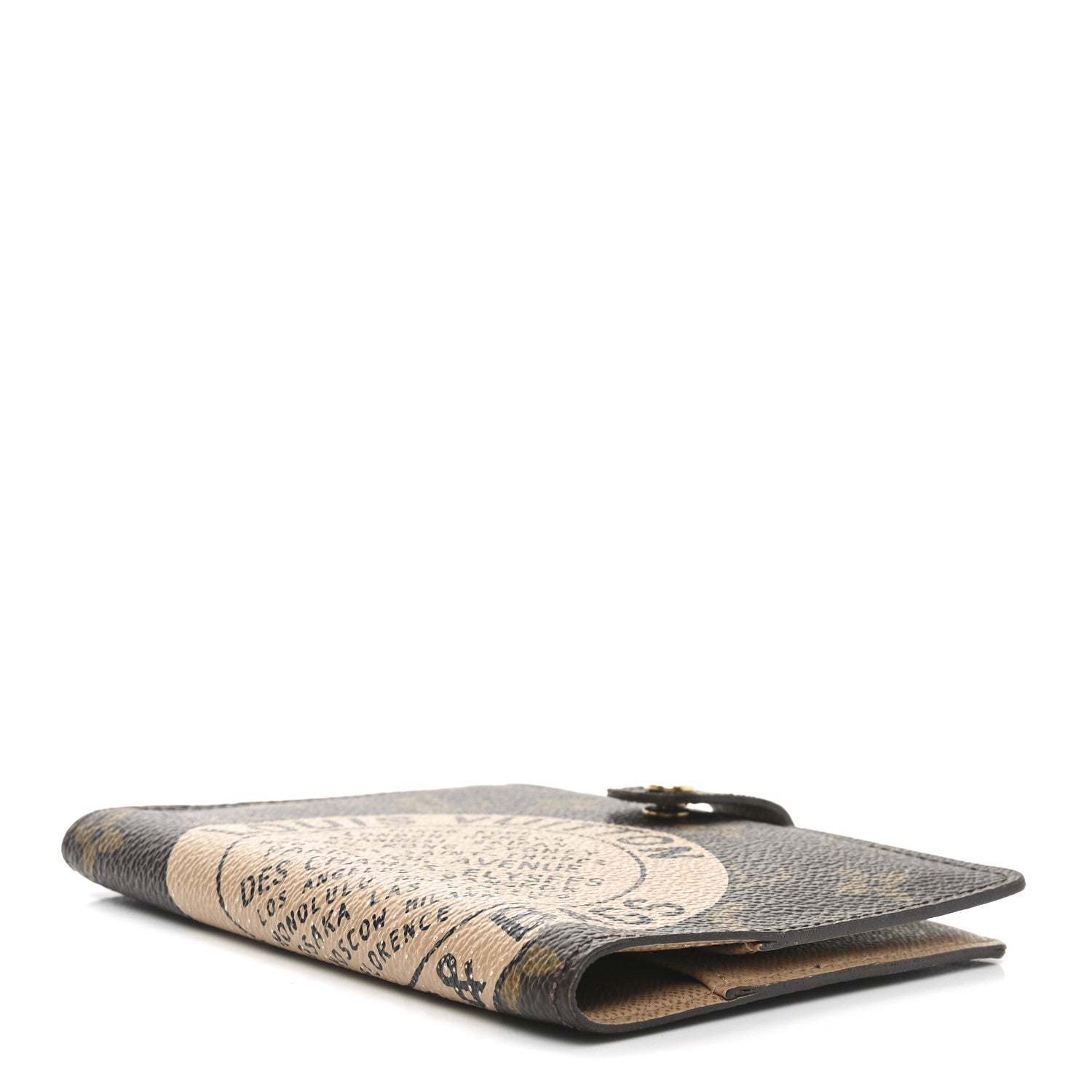 Louis Vuitton Monogram Complice Trunks and Bags Small Ring Agenda Cover Beige 4 of 6