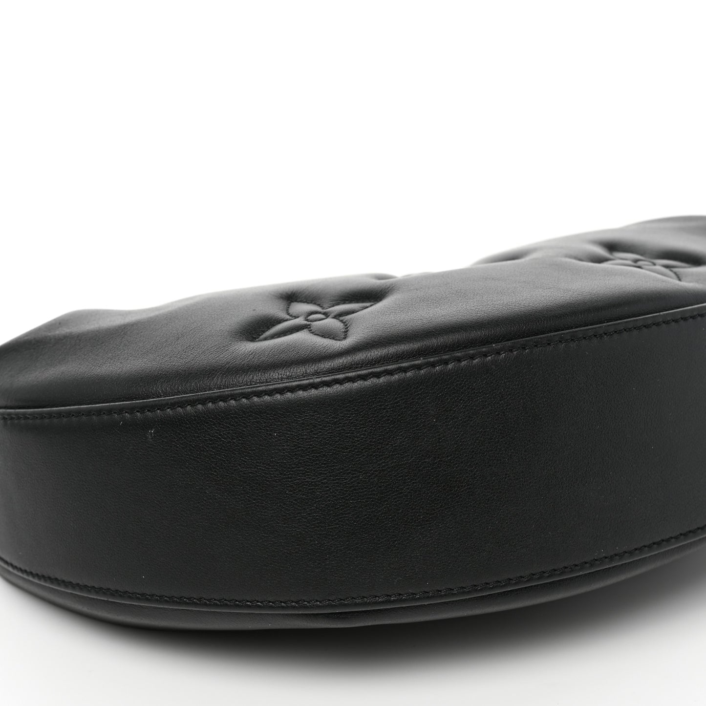 Calfskin Bubblegram Over The Moon Black