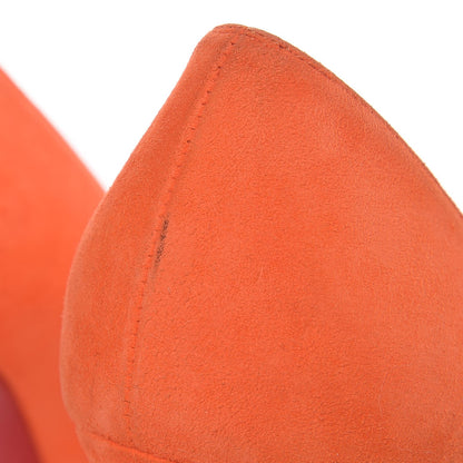 Christian Louboutin Suede So Kate 120 Pumps 37 Orange 8 of 10