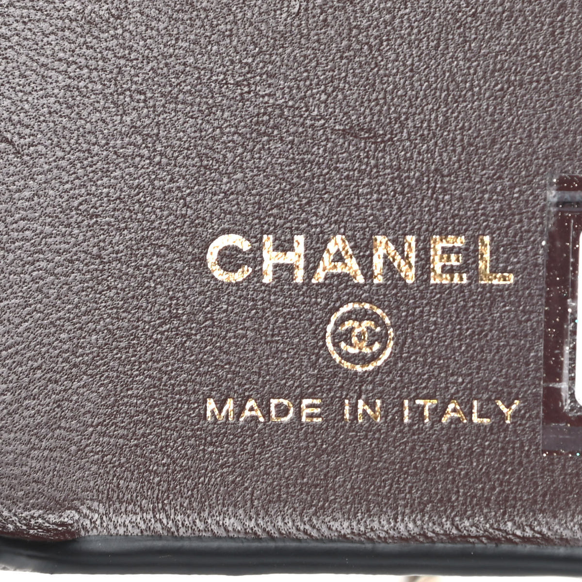 Chanel Lambskin Quilted iPhone XII Pro Holder With Chain Black 6 of 11