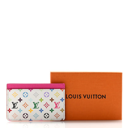 Louis Vuitton LV X TM Monogram Multicolor Card Holder Kawaii Pink 7 of 7