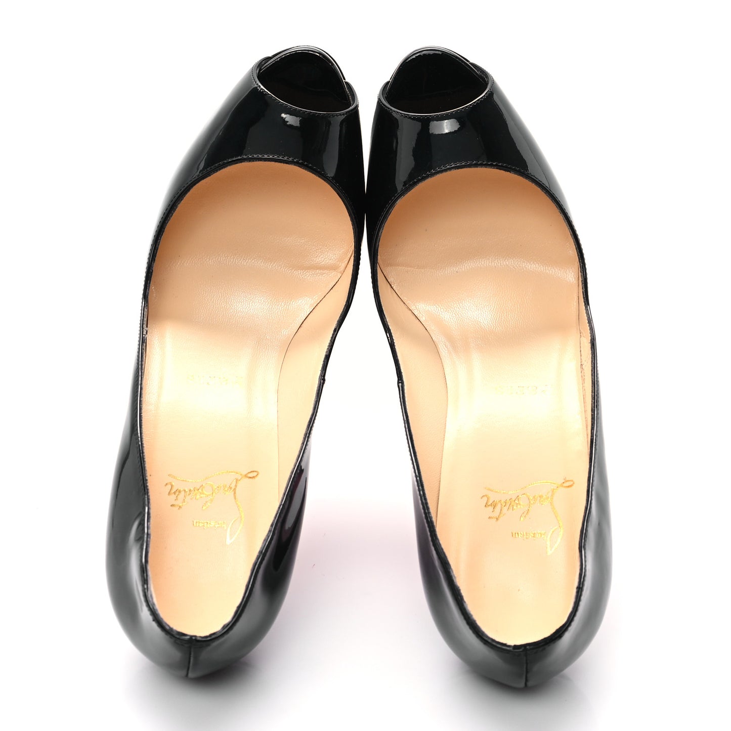 Patent New Very Prive 120 Pumps 38.5 Black