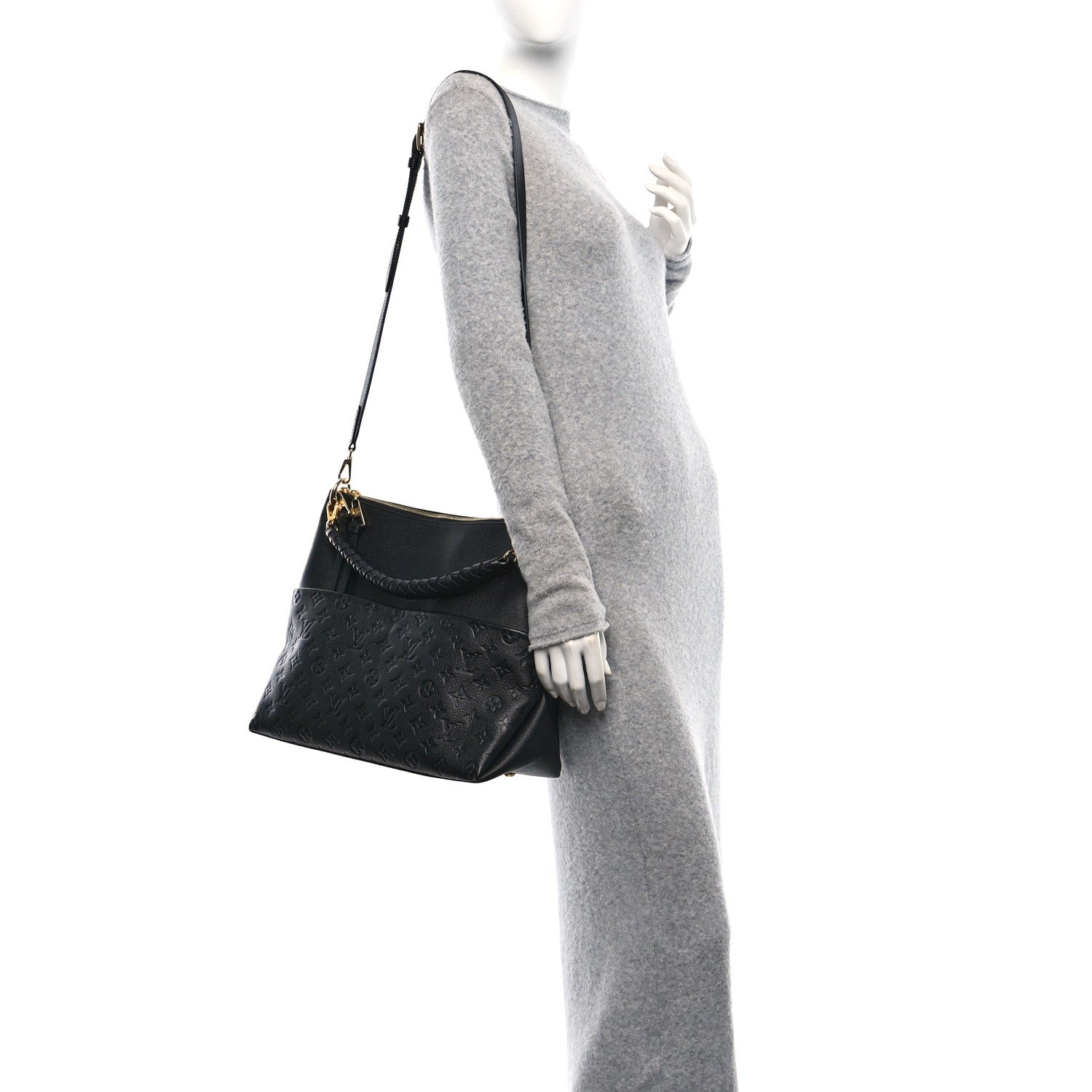 Louis Vuitton Empreinte Maida Hobo Black 2 of 9