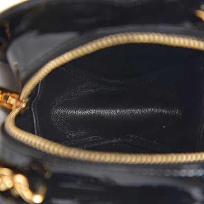 Saint Laurent Patent Small Love Heart Chain Bag Black 4 of 9