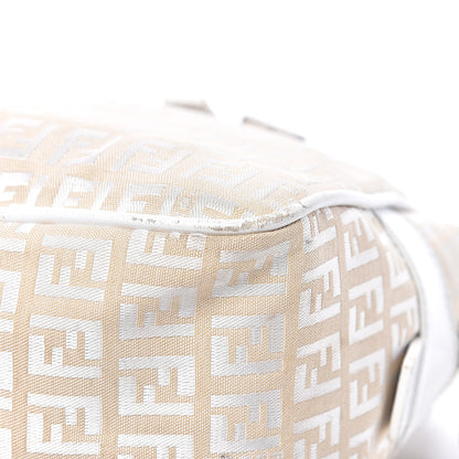 Fendi Zucchino Shoulder Bag White 9 of 15