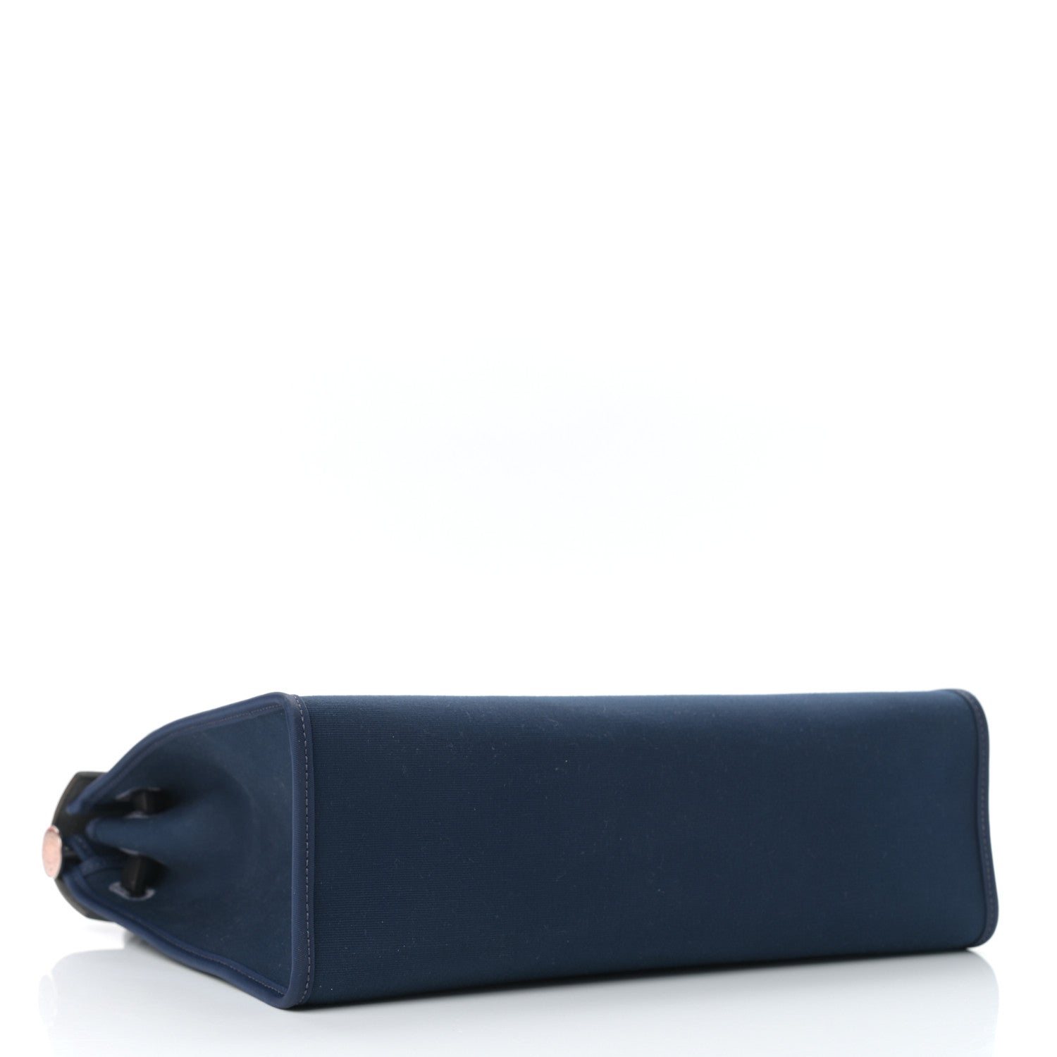 Hermes Toile Vache Hunter Herbag Zip Retourne 31 PM Black Bleu Indigo 4 of 12