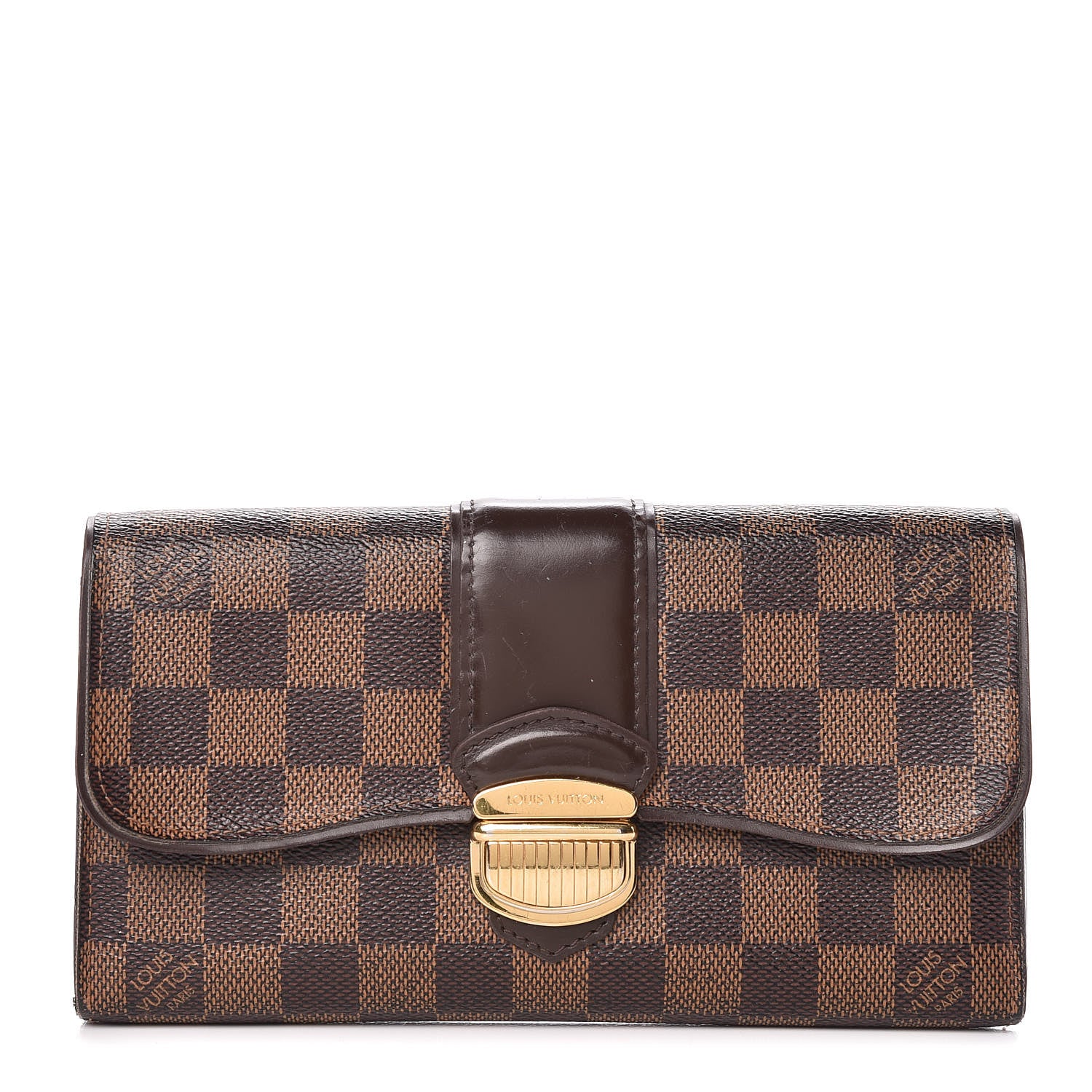 Louis Vuitton Damier Ebene Sistina Wallet 1 of 13