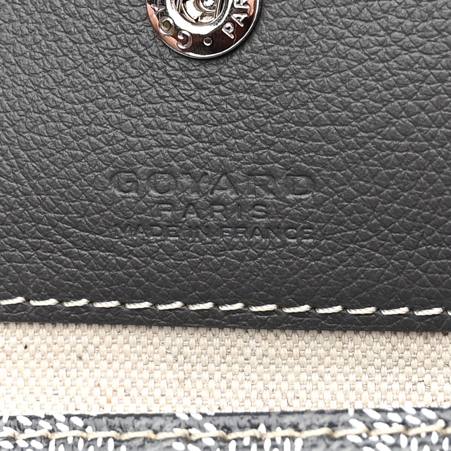 Goyard Goyardine Heart Saint Louis PM Grey 7 of 11