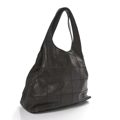 Chanel Calfskin Square Stitched Tassel Bag Brown 3 of 10