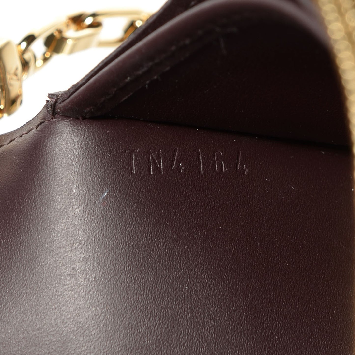 Vernis Chain Wallet Amarante