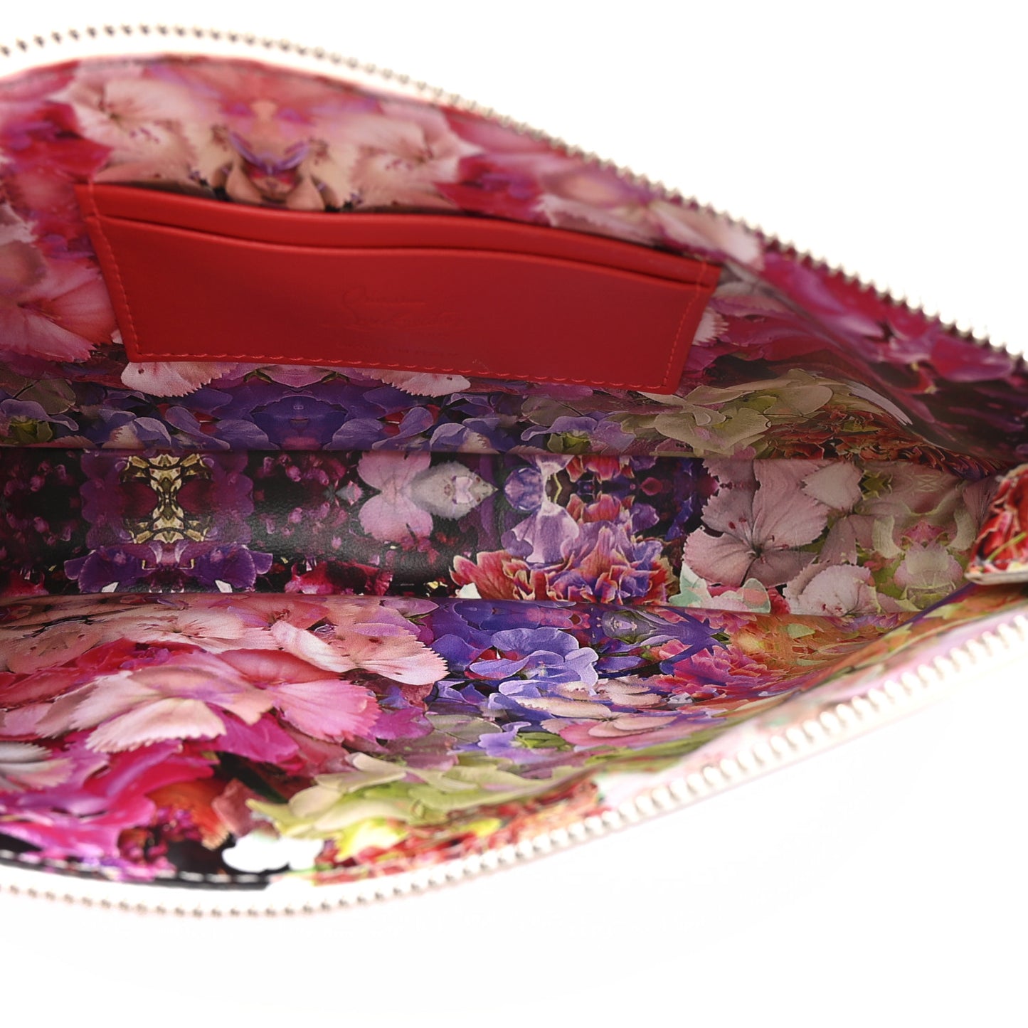 Calfskin Paris Blooming Loubila Shoulder Bag Multicolor