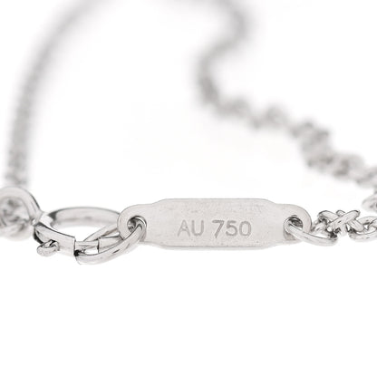 Tiffany 18K White Gold Diamond Daisy Bracelet 4 of 4