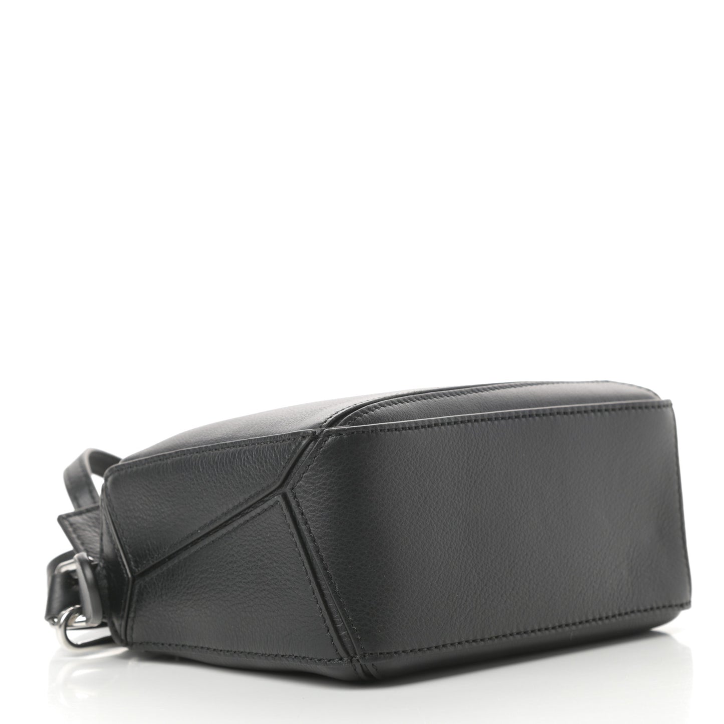 Calfskin Mini Puzzle Bag Black